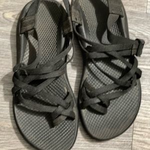 Chaco Size 8 Black Sandals